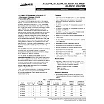 DataSheet ICL3232E pdf
